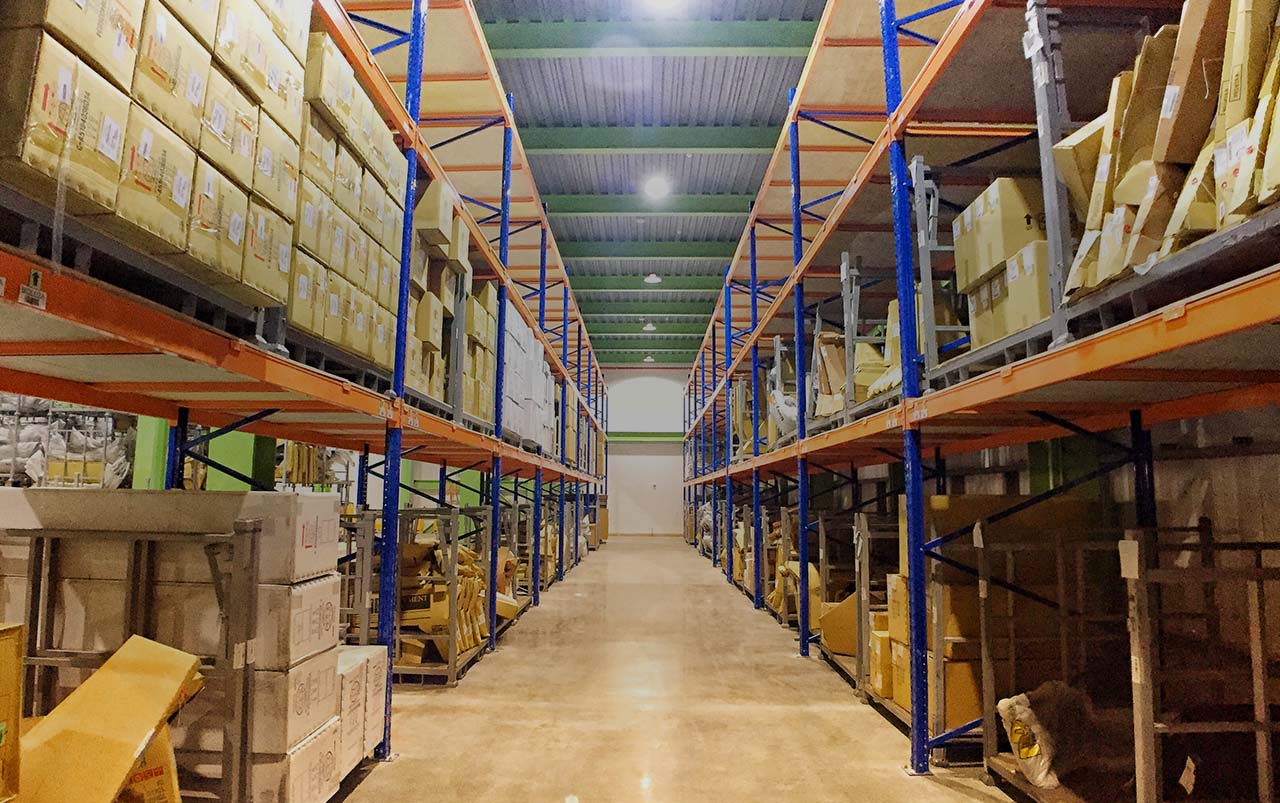 Automotive Parts Production and Warehousing Banner